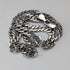 British vintage sterling silver double kihei chain necklace 41cm 17.4g AGP